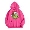 Women's Fashion Christmas Printed Casual Hooded Sweatshirt With Pockets