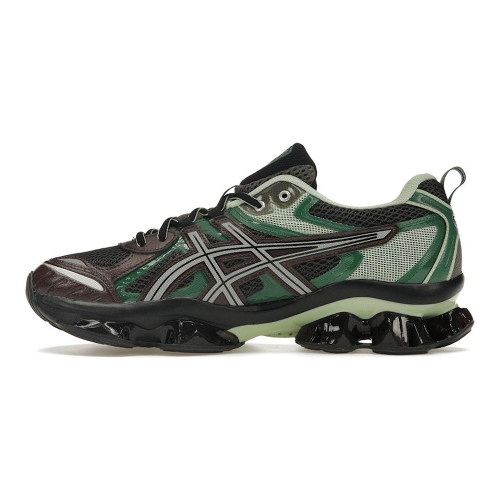 ASICS Gel Quantum Kinetic Dark Sepia Shamrock Men Sneakers Brown Shamrock-Green 1203A270-251
