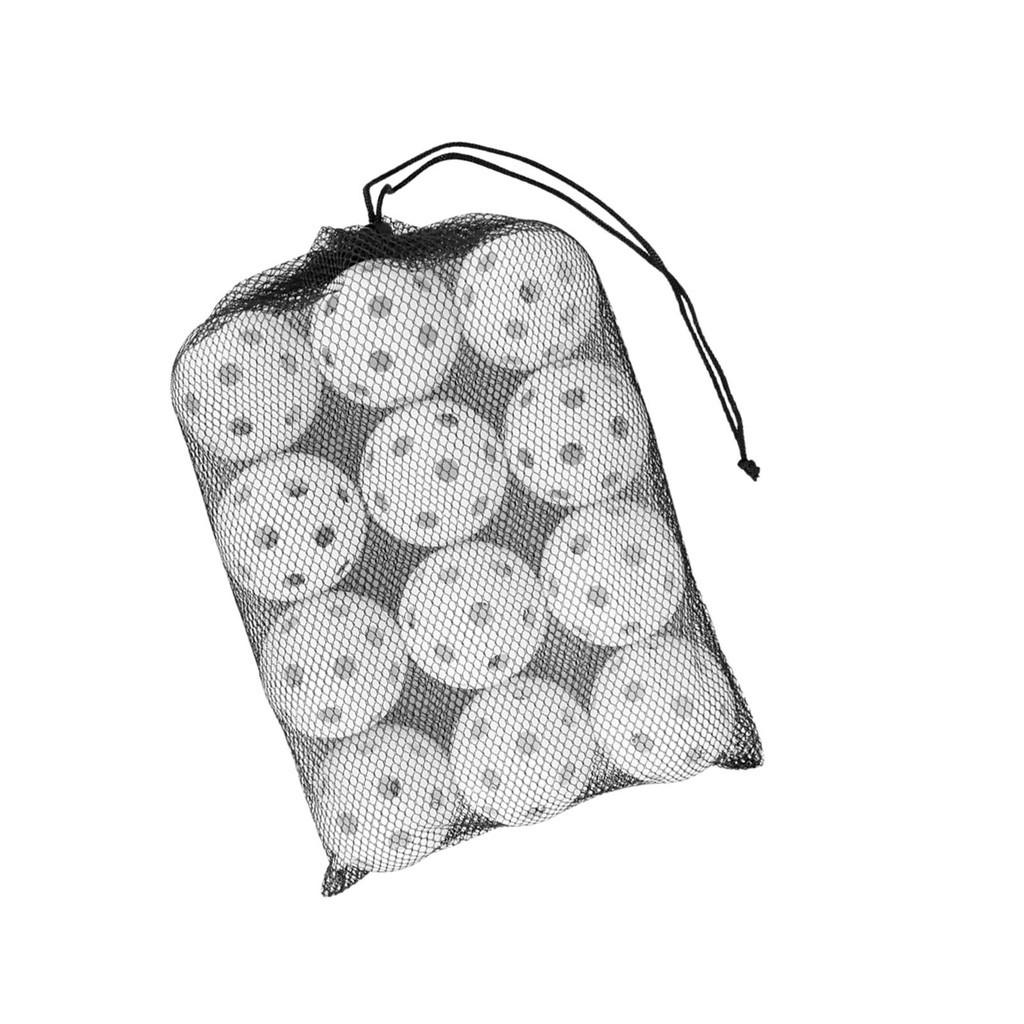 6x Pickleball Balls Outdoor Courts High Visibility Colors 40 Holes Pickle Balls Tournament Play Sporting Goods