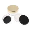 Empty 5/10/20/30g Loose Powder Jar With Rotating Sifter Container Jar Plastic Cosmetic Makeup Powder Filling Can Pot Lid Twist