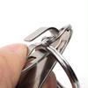 Heavy Duty Belt Keychain Quick Release Belt Key Holder Stainless Steel Keyring  Jewelry Hooks