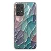 Coque De Téléphone - MANIACASE - Samsung Galaxy A72 - Écailles De Verre Colorées - Silicone TPU - Noir