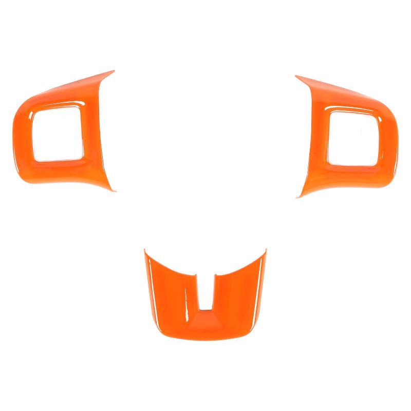 Car Steering Wheel Decoration Cover For Dodge Challenger Charger Durango Dart 2009-2014 Journey 2013-2022 Interior