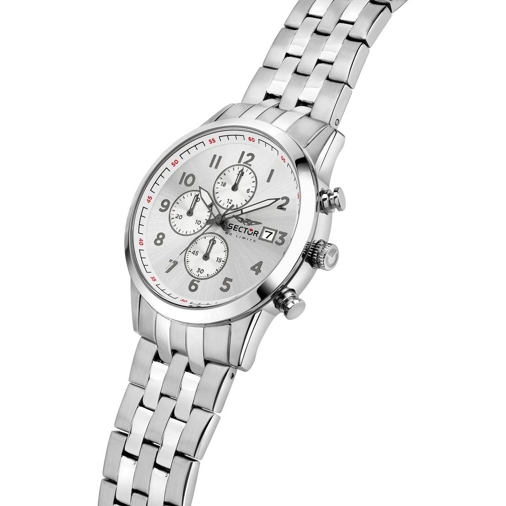 Sector 660 Chronograph Stainless Steel Silver Dial Quartz R3273617008 Men's Watch
