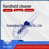 Four-Piece Pool Cleaning Set with Pole, Net, Sponge, and Brush