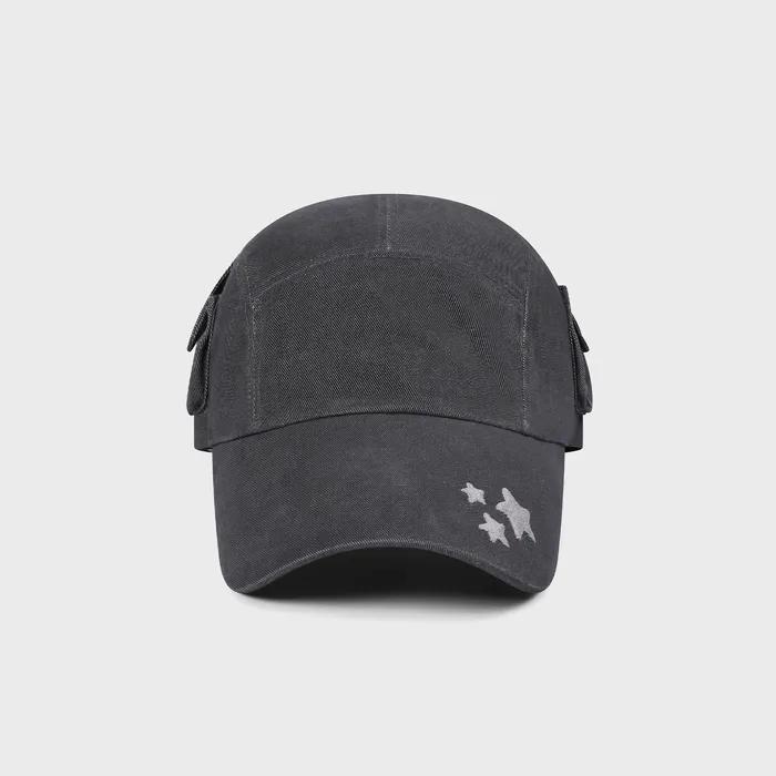 Midnight stars mini pocket cap GREY