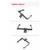 SHINEKA Center Console Phone Holder GPS Stand Support for Jeep Wrangler JK 2007 2008 2009 2010 2011-2017 Interior Accessories
