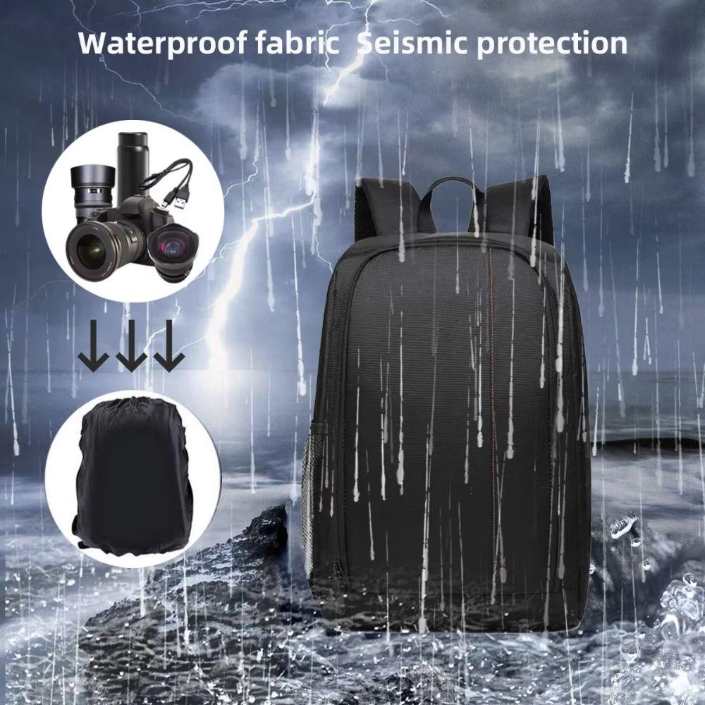Wear Resistant Digital DSLR Camera Multi-functional Camera Lens Pouch  Camera Accessories