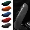 For BMW 5 6 7 Series GT 2017 2018    2024 TOP Suede Gears Cap Protective Mat Leather Car Gear Shift Knob Cover