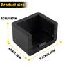 1x Bumper Hood Rest Bushing Black 13-04711 For 01-2007 2000 Peterbilt 379 Trucks