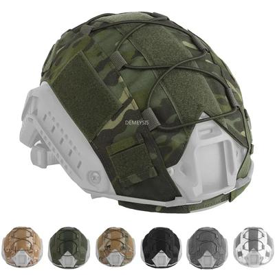 FAST Tactical Helmbezug, leicht, für Outdoor-Jagd, Schießen, Wargame-Helme, Stoff, Camouflage, Paintball-Helmbezug