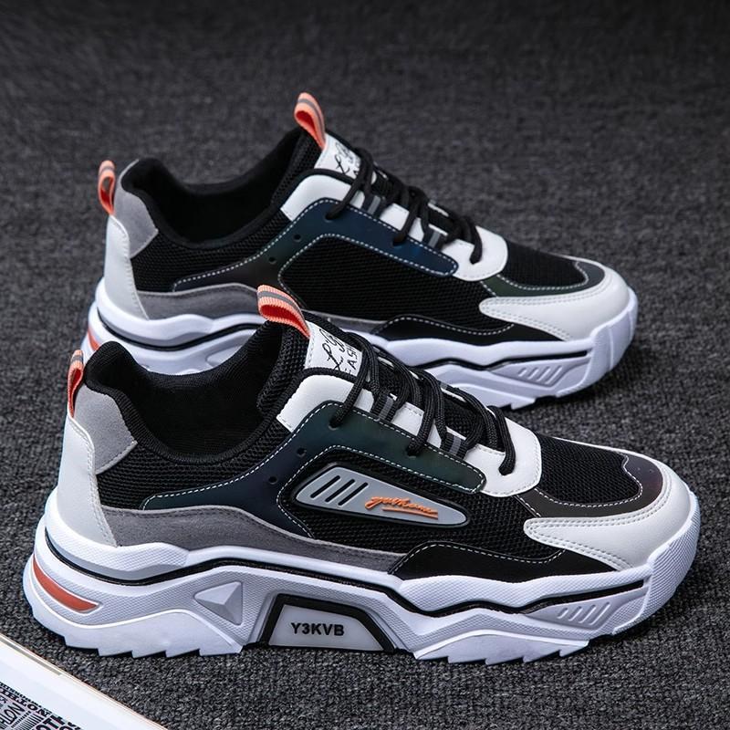 Men's shoes 2025 new autumn and winter youth sports shoes, the explosion of junior high school students increases, dad trendy shoes foreign trade
