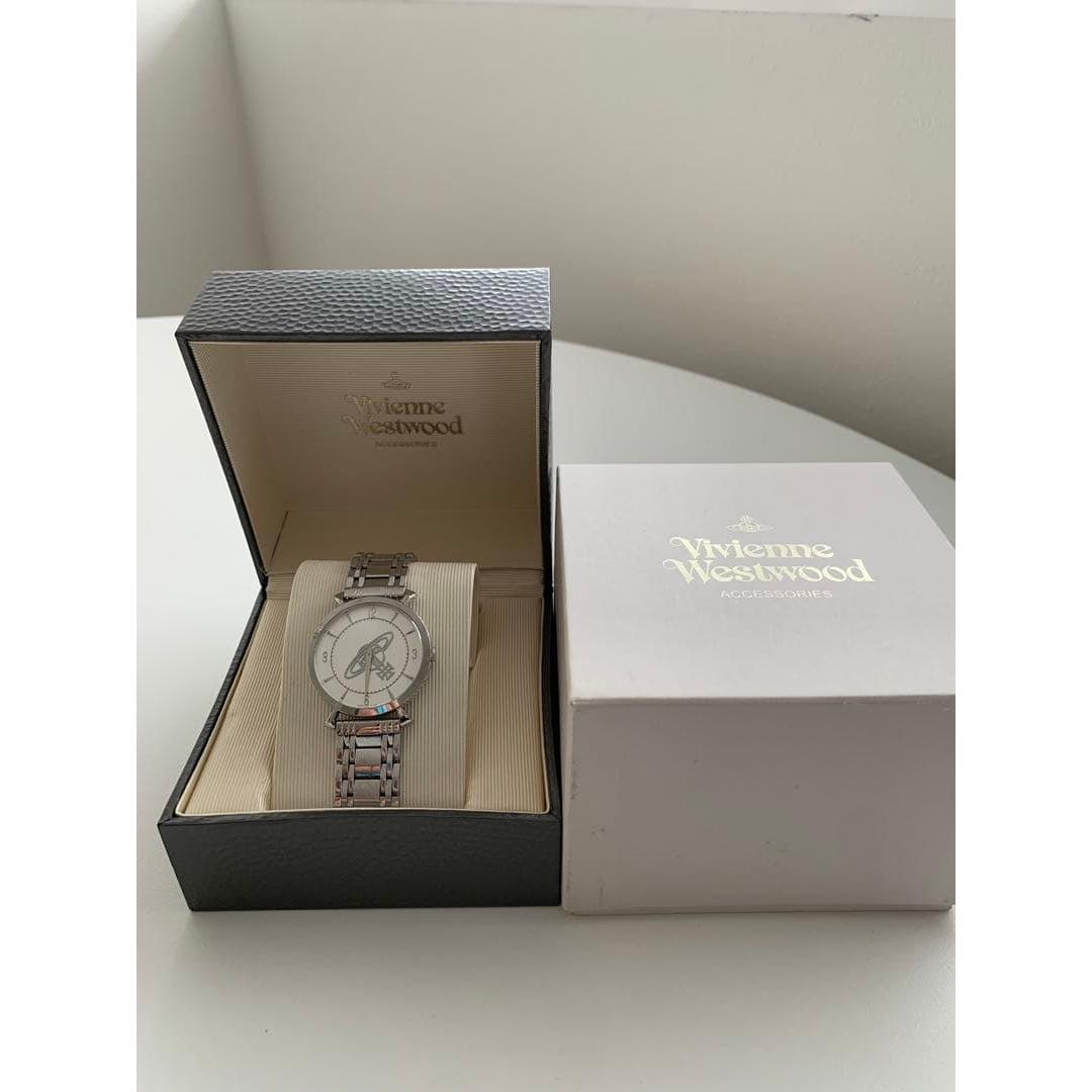 Used Vivienne Westwood Vivienne watch wristwatch silver