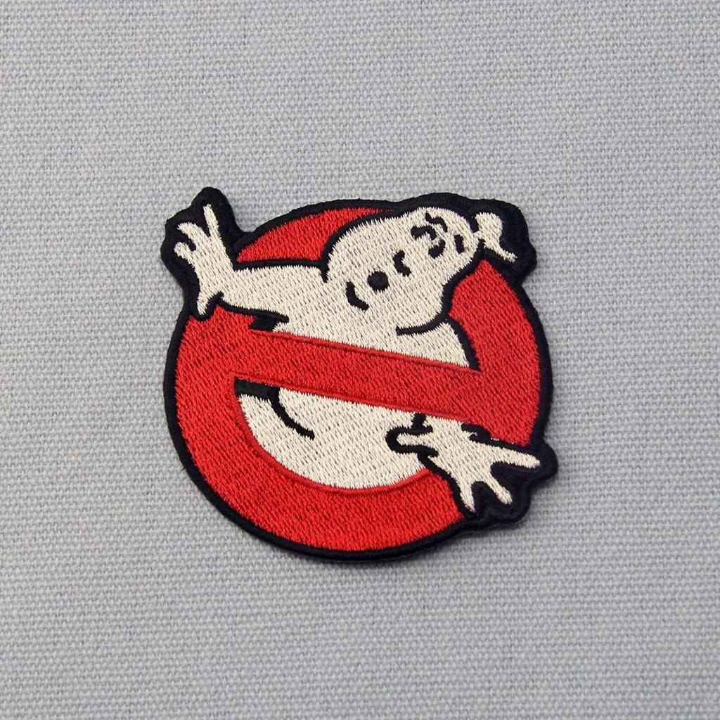 Ghostbuster Embroidered Badge Iron On or Sew On Patch