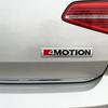 3D Metal 4MOTION Decorative Sticker For VW Passat Tanyue Golf Car Modification Parts Zf7