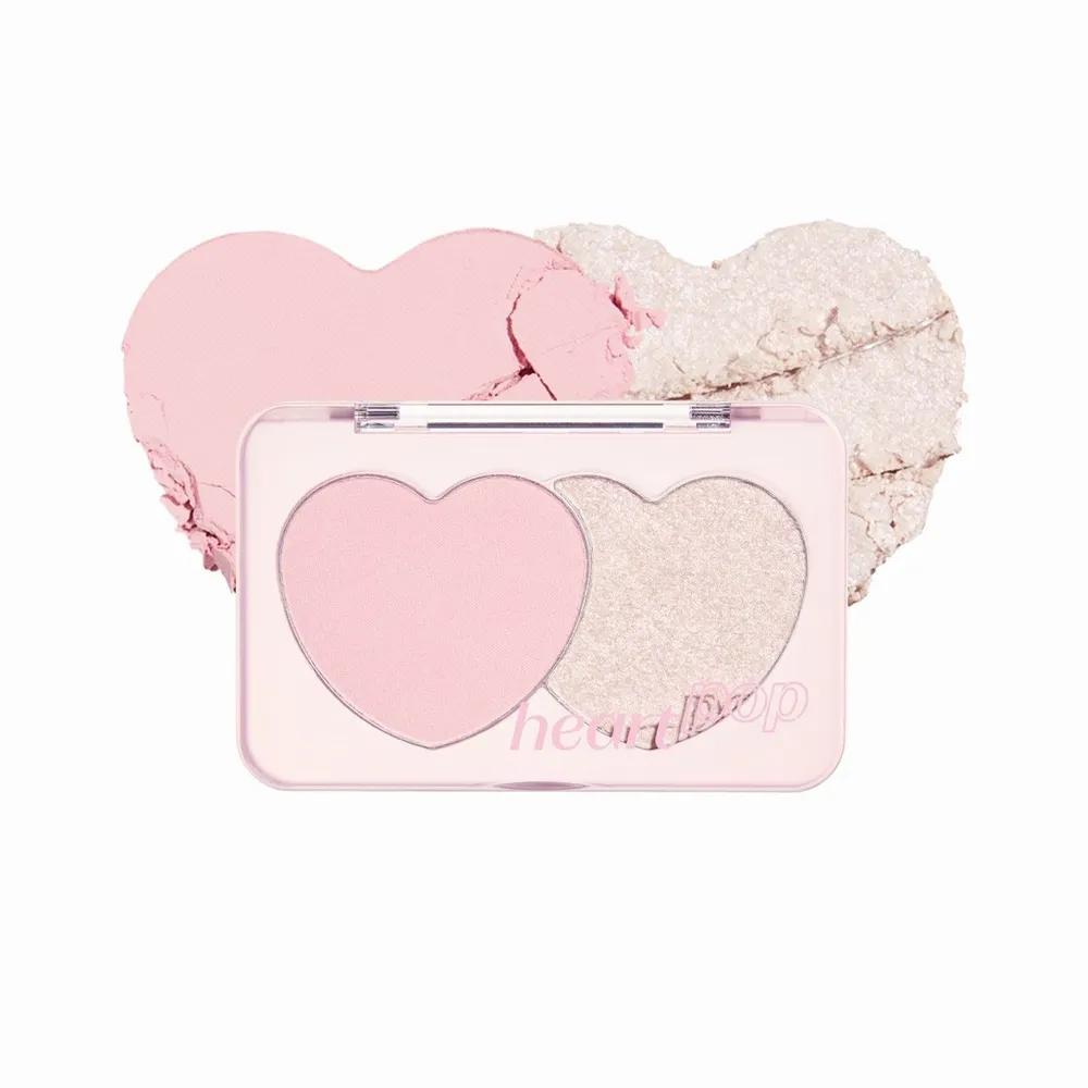 [Dear My Bestie] Heart Pop Duo Blusher / Blush / Highlighter