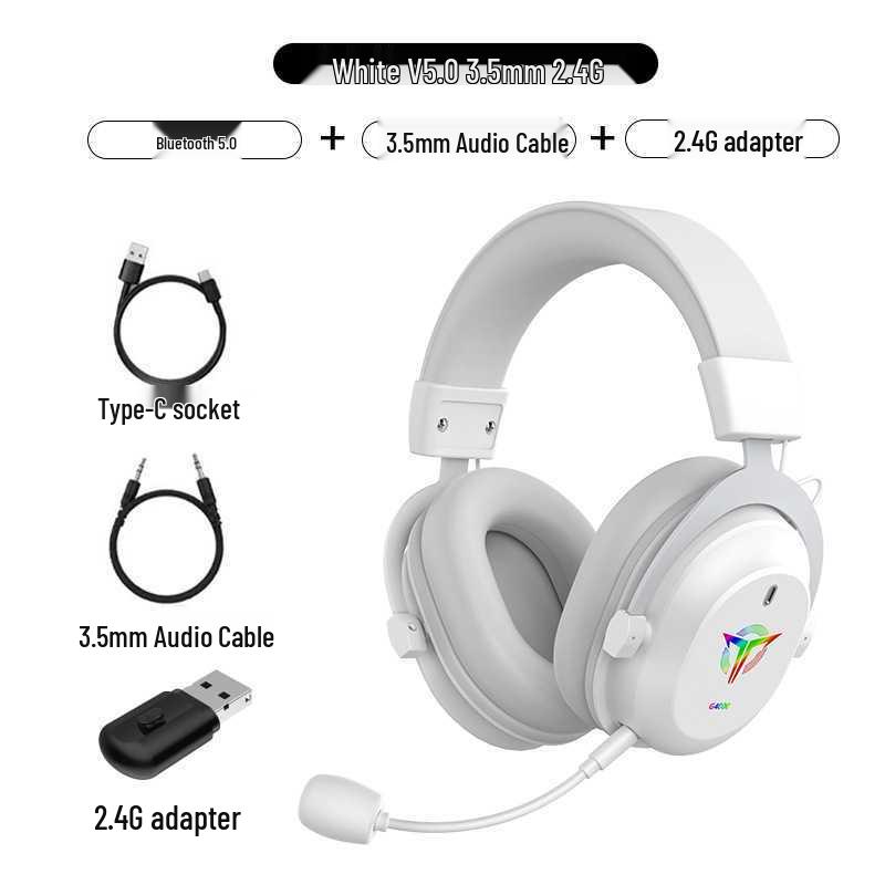 Cross-border Noise Cancelling Wireless Bluetooth Gaming Headset with Ultra-long Battery Life