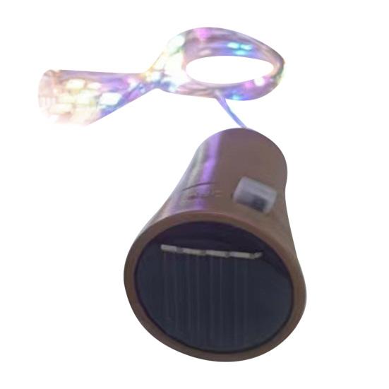 Wine Bottle Light with Cork Solar Powered 46315 LED Fairy String Light for DIY