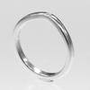 CARTIER Ballerina curve Ring Pt950Platinum/diamond #4.1(US Size) 3g Women Used