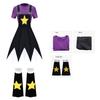 New Game Poppy Cos Lily Cosplay Costume Overall Dress Socks Lily Lovebraids Outfit Uniform Halloween Carnival Playtime Full Set