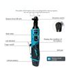 3/8 Inch Right Angle Ratchet Wrenches Impact Driver Power Tool Cordless Portable Impact Wrench Rechargeable Electric Wrench