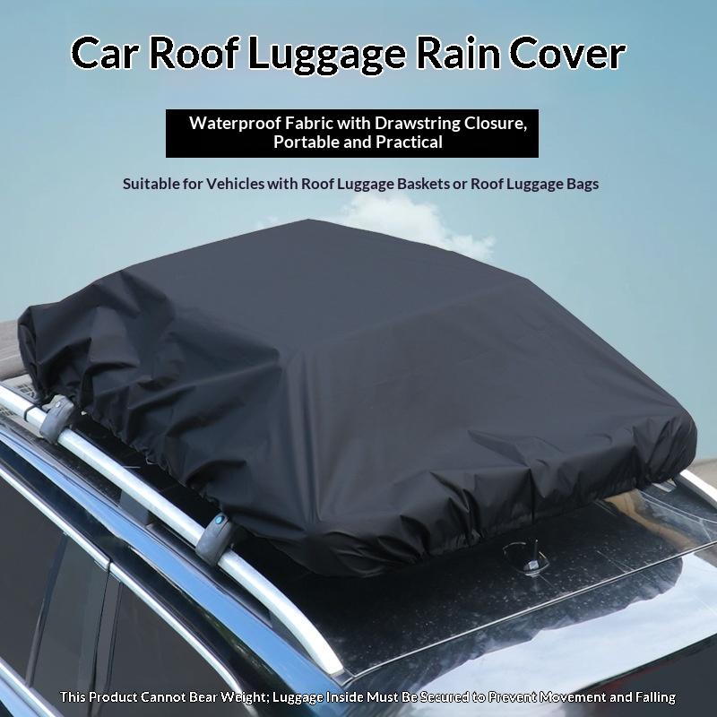 Car Roof Rack Cover Waterproof Rooftop Cargo Cover Travel Accessories Practical Universal Vehicle Luggage Protector Dustproof