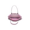 Longchamp Le Pliage Club 31 Foldable Nylon Canvas And Leather Tote Bag Women Tote Bag Pink 1899619P36