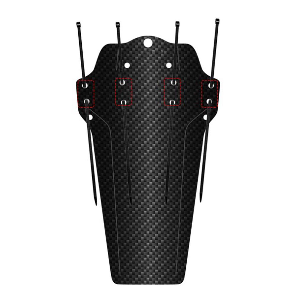 2 PCS Bike Fenders Mountain Road Bike Mudguards Front Rear Universal Bike Accessories Carbon Fiber
