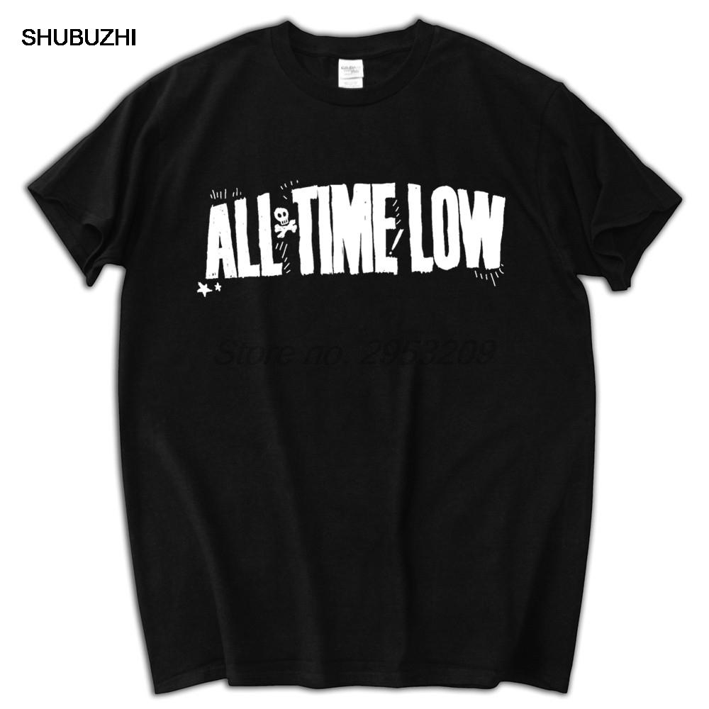 

MIH SKULL ALL TIME LOW футболка с коротким рукавом Хлопок Мужская футболка Новый бренд европейский размер футболка S