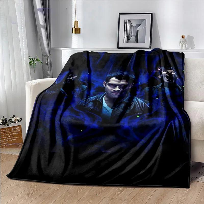 Teen Wolf Film Decke Warm Plüsch Gemütlich Zuhause Überwurfdecke für Bett Sofa Couch Leichte Reise Decke Sofa Steppdecke Geschenke