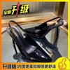 High heels women's summer new hollow black pointed temperament small gold heel patent leather bag head thin heel sandals