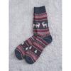 DaiSo Ggrn Men S Deer Jacquard SockS