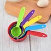 Colorful 5-Piece Measuring Spoon & Cup Set for Baking and DIY Projects