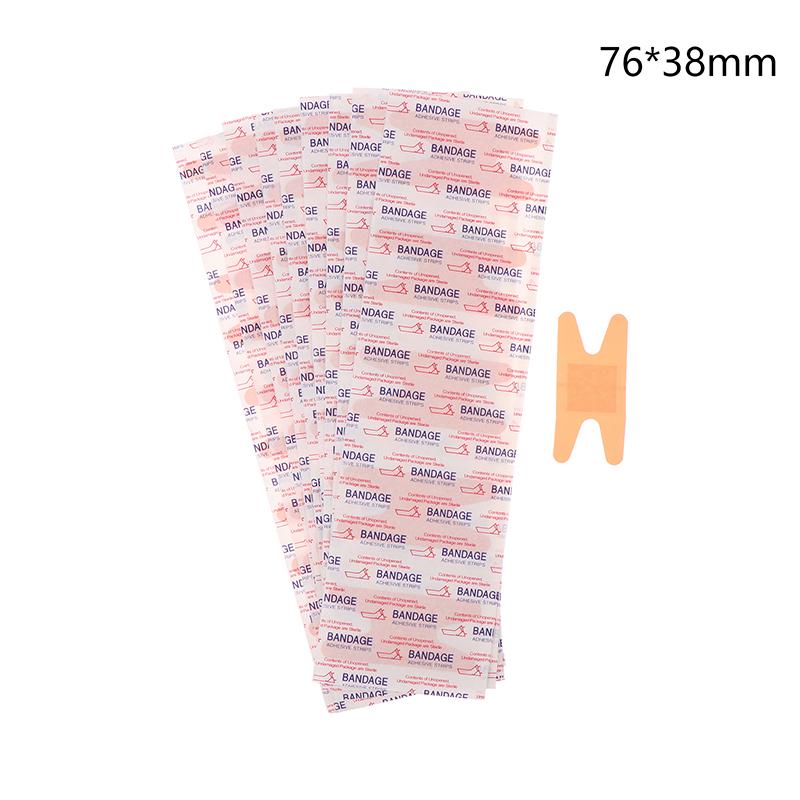 50Pcs Finger Waterproof Bandage Breathable Wound Dressing Medical Tape Emergency Bandaids for First Aid