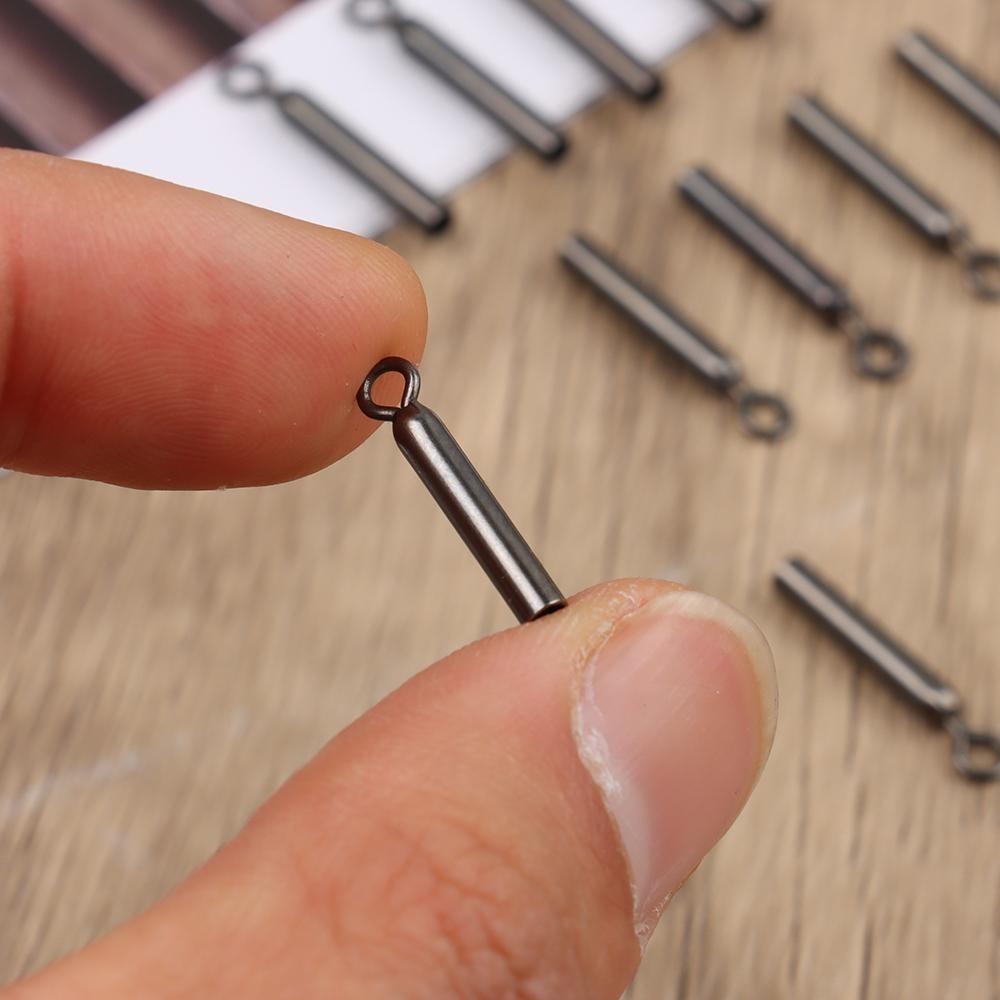 Connect Fishing Line Fixed Tube Straight Type Copper Float Rest Connect  for Outdoor Fishing