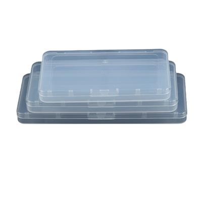 Mini Plastic Box Rectangular Box Translucent Box Packing Box Storage Box Dustproof Solid Strong Jewelry Storage Case Container