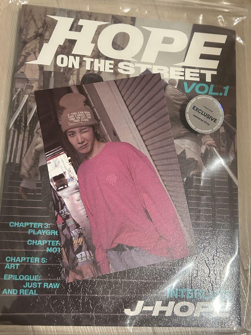 

[USED] J-HOPE HOPE ON THE STREET weverse USA