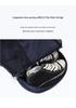 Wet & Dry Separation Waterproof Sports Drawstring Backpack with Double Shoulder Straps for Outdoor & Fitness Activities