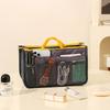 Multi Functional Inner Bag Double-layer Zipper Bag Middle Bag Convenient Travel Large Capacity Partitioned Storage Bag