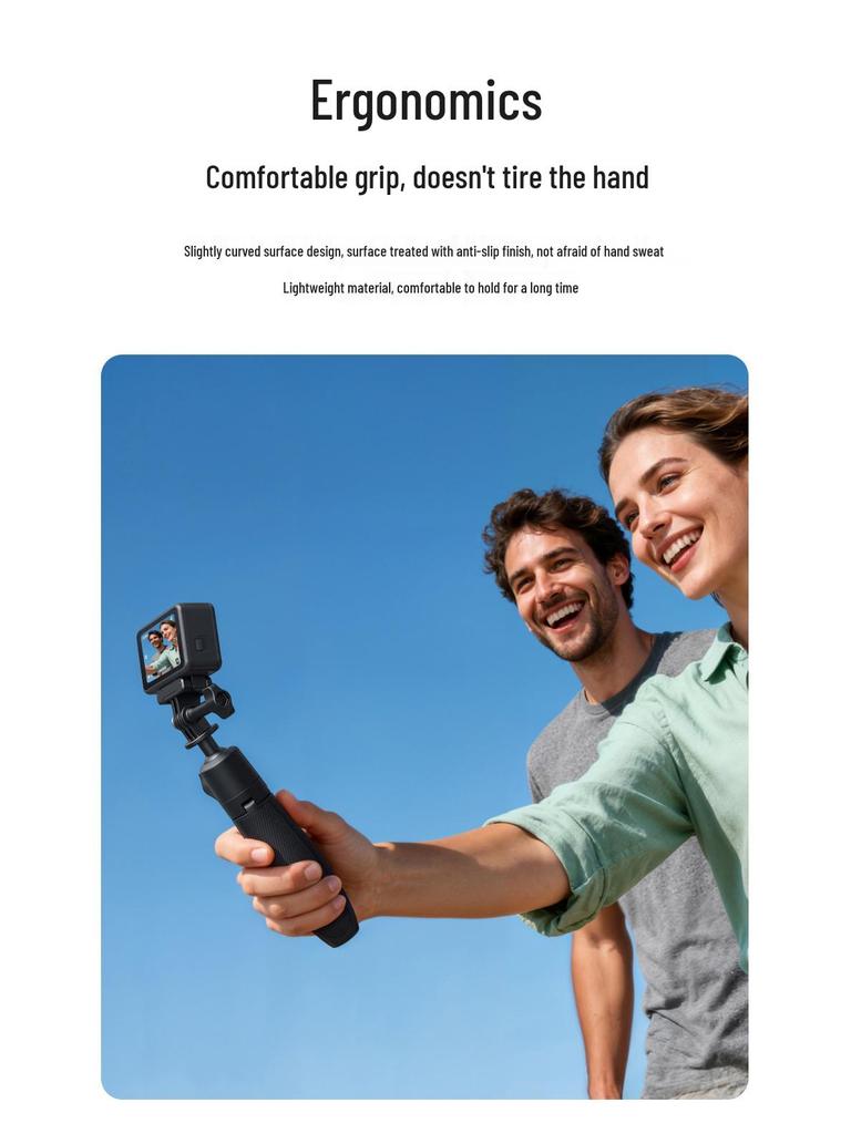 TELESIN Universal Ball Head Tripod and Selfie Stick for DJI Action/Nano Mini 3.0