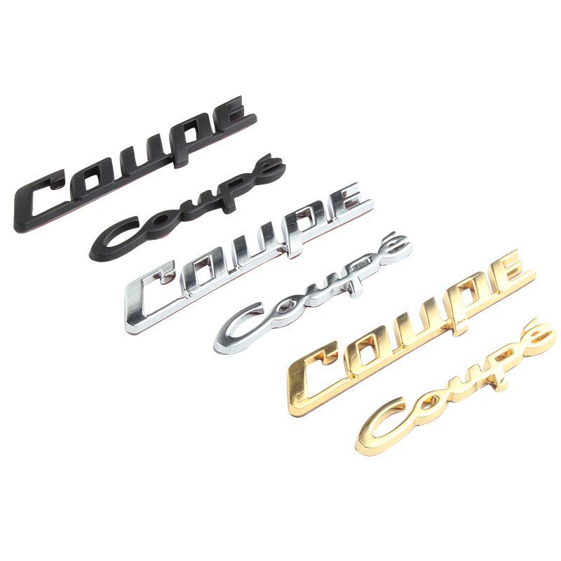 Naklejka dekoracyjna samochodu COUPE Label Montaż samochodu na specjalną naklejkę na tył samochodu H6