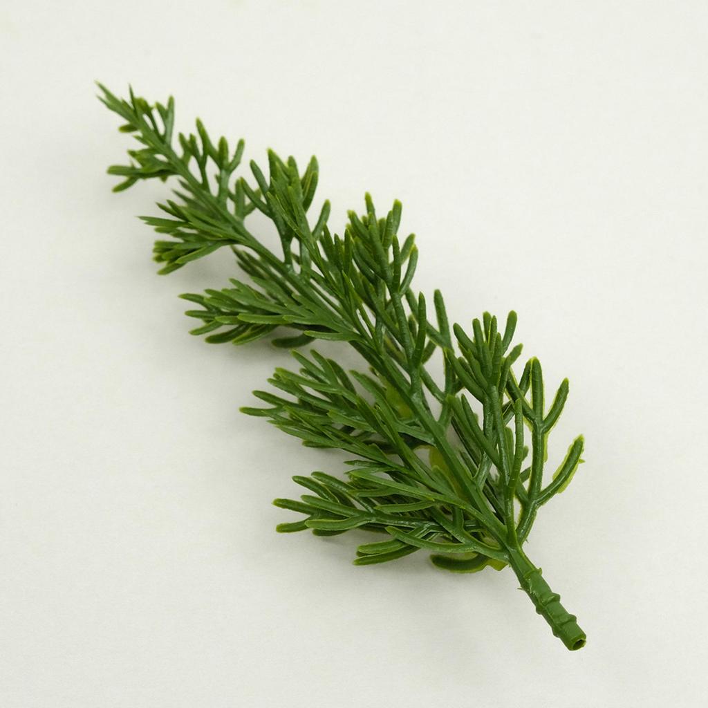 Exquisite DIY Green Pine Cypress Plastic Plant Props for Photography & Jewelry Decoration