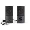 Active Speakers for and Record USB Front Headphone Low Power High Output Audio-Technica AT-SP95 PCs, Tablets, Players Powered, Space-Saving Design,