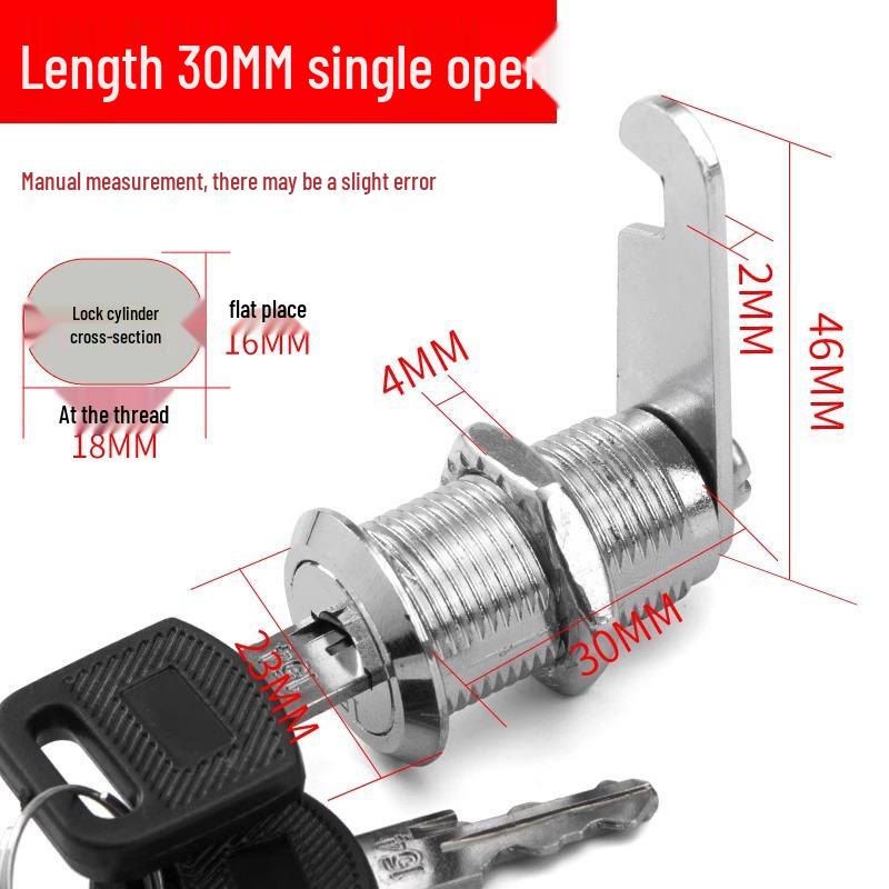 Schrankverschluss-Baugruppe: Aktenschrank, Metallschließfach-Türriegel, Schlüssel-Aufbewahrung & Briefkasten-Schließzylinder.