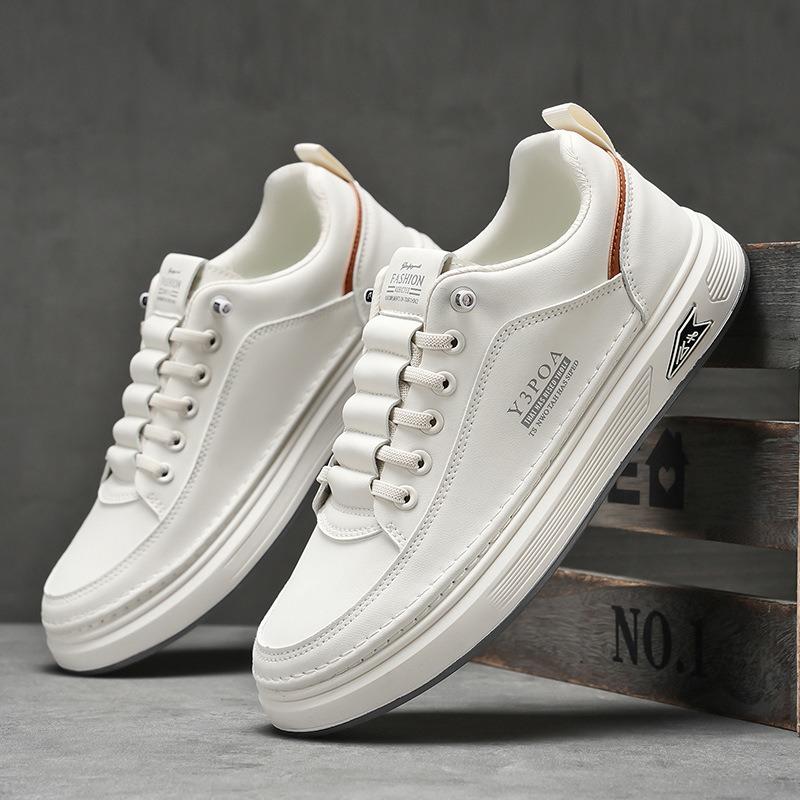Men Breathable Trendy Versatile Casual Sports Skateboarding White Shoes