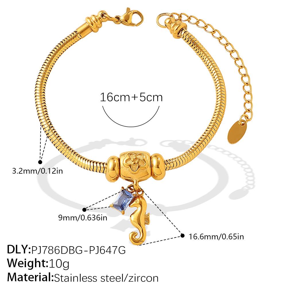 Bead-piercing Snake Bone Bracelet String Bracelet High-quality Positioning Bead Spacer Simple Fixed Bead Spacer Women's Model