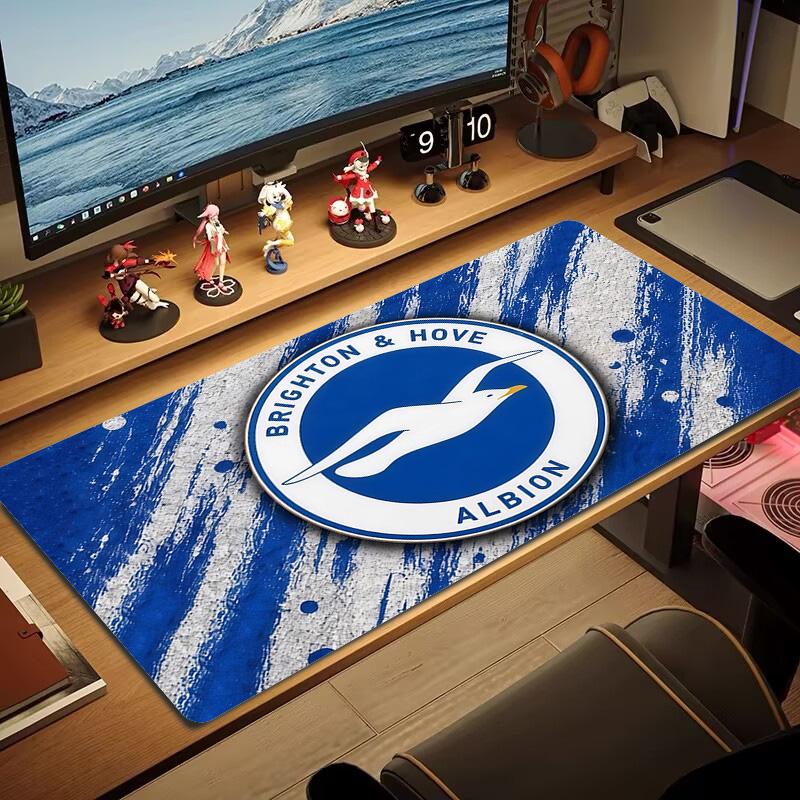 Brighton2 Print Cushion Non-slip Laptop Tablet Big Mousepad XXL Mat Mini PC Playmat With Lock Edge