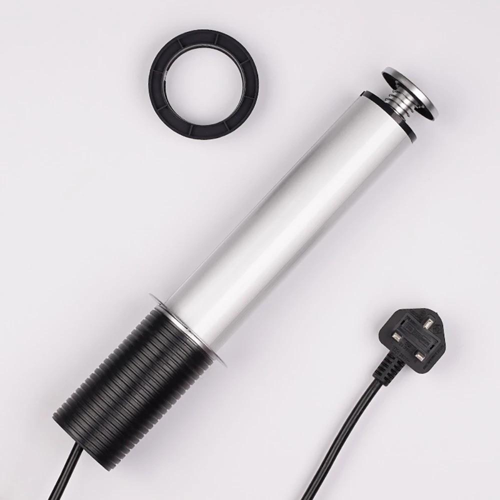 3 Way Electrical Plug Universal Power Outlets USB Charging Port Home Extension Power Socket Hidden Tabletop Pop Up Sockets