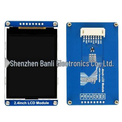 2.4-inch Universal LCD Module, 240×320 Pixels, 65K Colors, SPI Interface