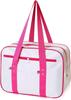 School Bag for High School Apple 6 Large Student White [NOZOMIYA] Students, Design, Nylon, Colors, Capacity, Sub-Bag, Backpack, Cute, Cover,